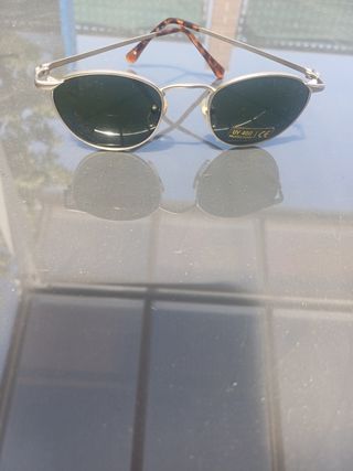 Gafas sol redondas metalicas