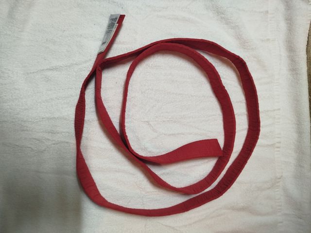 Cinturón rojo artes marciales