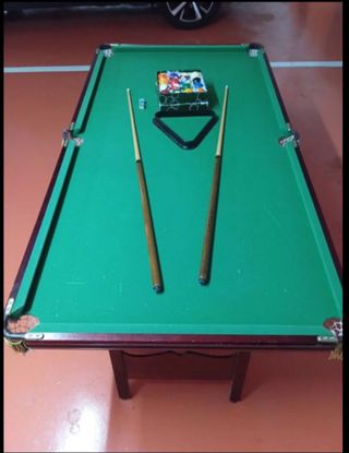 Mesa de billar plegable 180x90