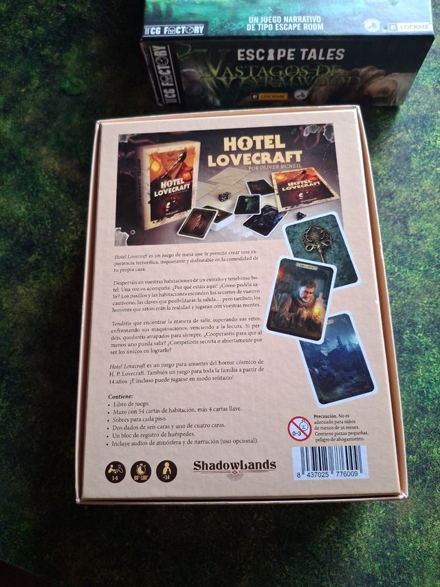 Wastagos de wyrmwood y hotel lovecraft