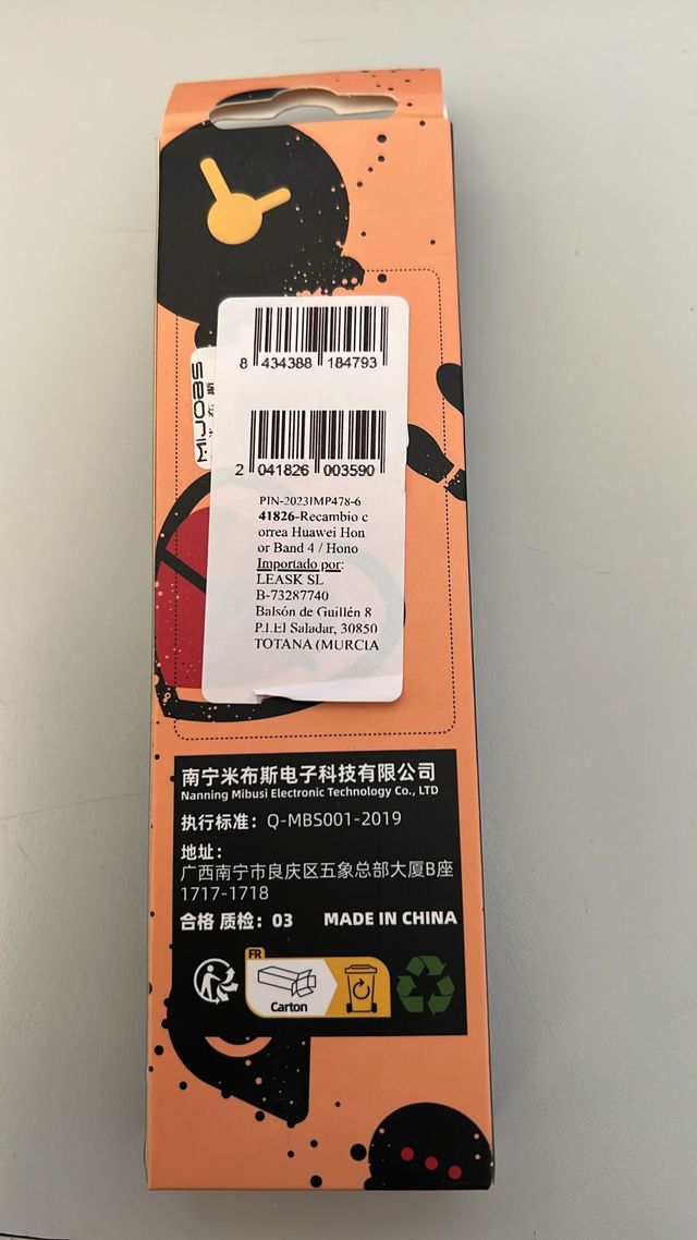 Bracciale in oro MIJOBS per Huawei Honor Band 4