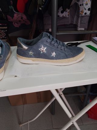 Zapatillas mujer nº39 azules