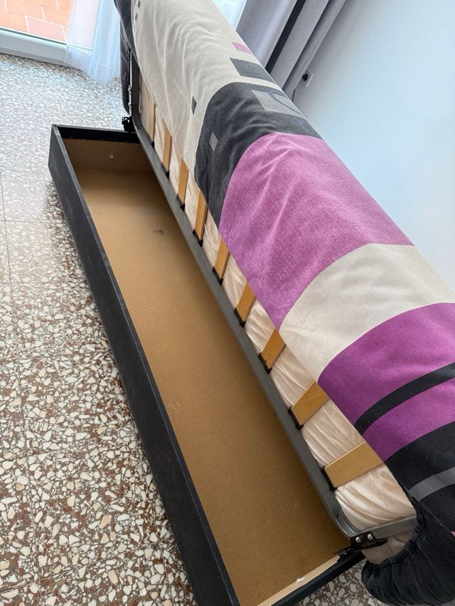 Sofá cama Ikea con almacenaje