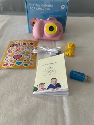 Fotocamera digitale bambini rosa