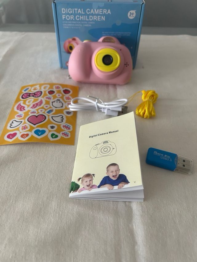Fotocamera digitale bambini rosa