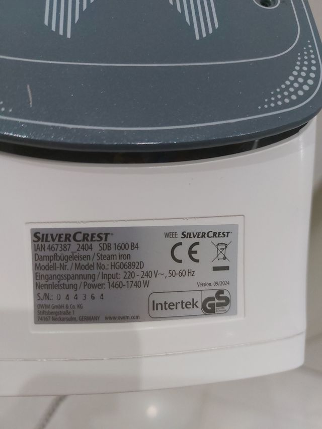 Ferro da Stiro a Vapore