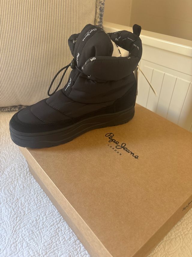 Botas Pepe Jeans negras - talla 40