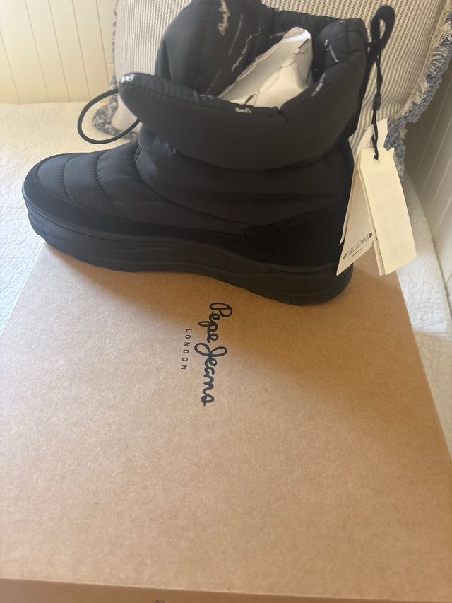 Botas Pepe Jeans negras - talla 40