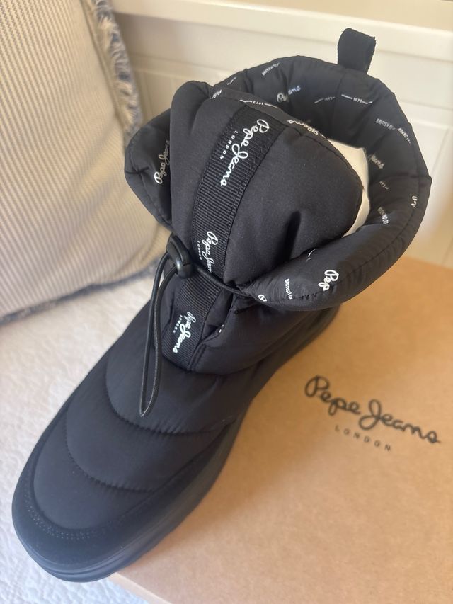 Botas Pepe Jeans negras - talla 40