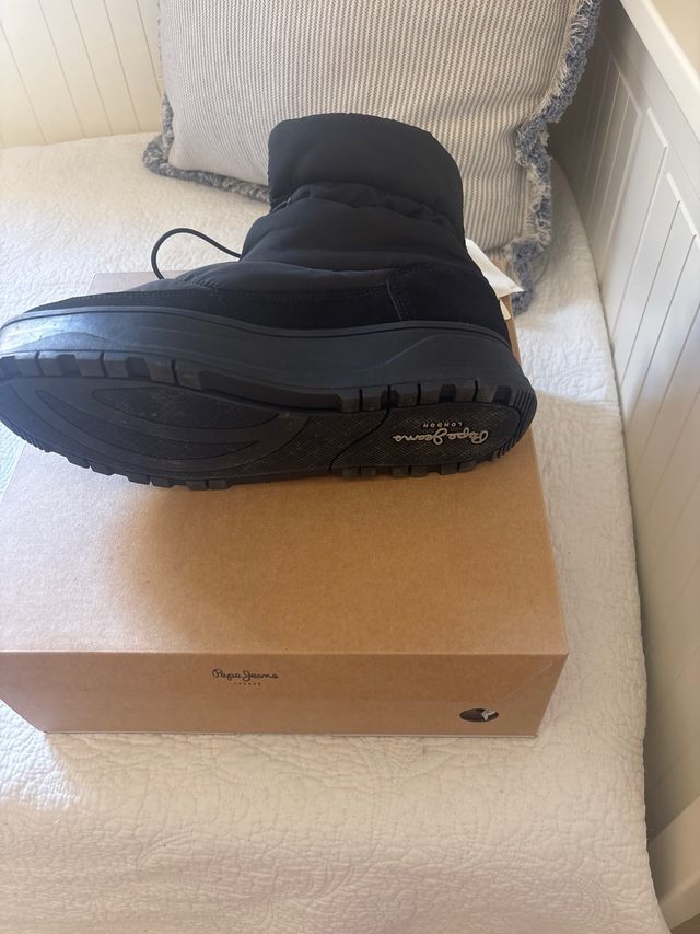 Botas Pepe Jeans negras - talla 40