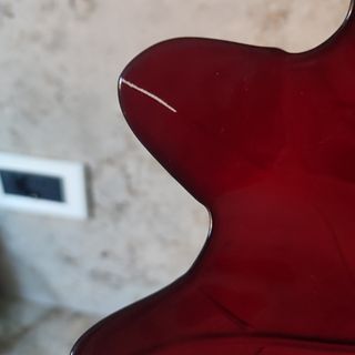 Ciotola rossa vetro