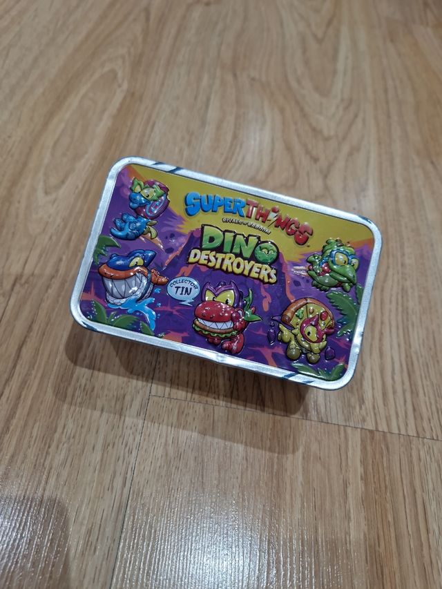 SuperThings Dino Destroyers - Caja metálica
