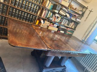 Mesa antigua madera siglo XIX