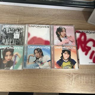 Le Sserafim Unforgiven Album Japan