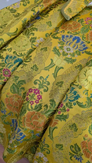 Traje regional niña - Verde y amarillo