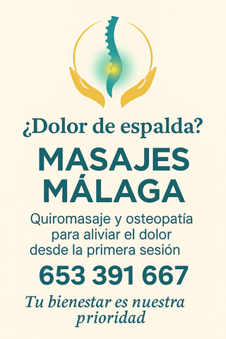Masajes terapéuticos-Osteopatía-Malaga