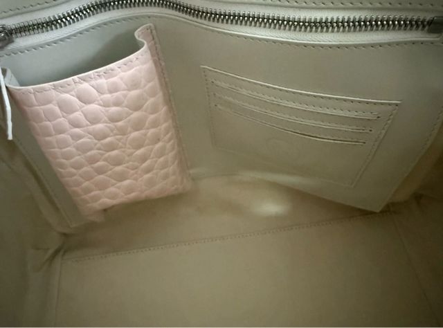 MUTH BAGS borsa shopping beige/rosa