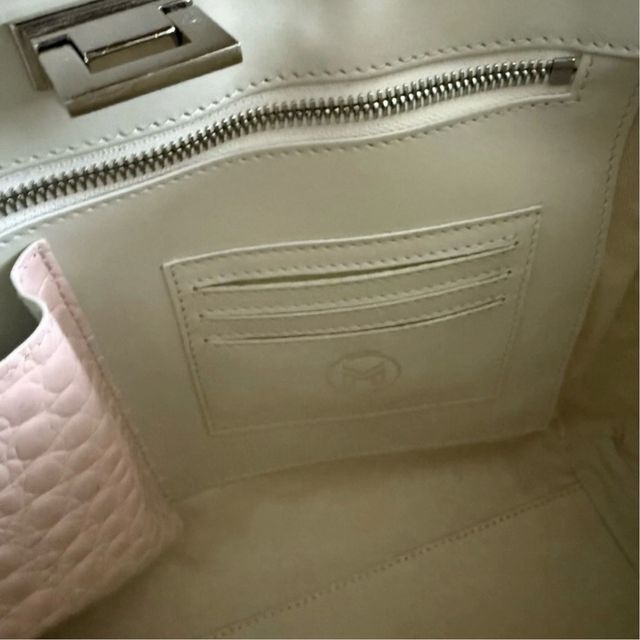 MUTH BAGS borsa shopping beige/rosa