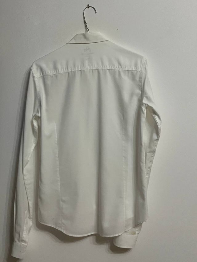 Camicia bianca P&M 12 anni (152 cm) in cotone-lino