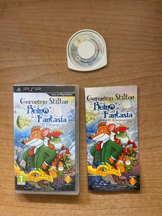PSP Geronimo Stilton: Reino de Fantasía