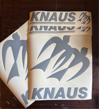 Vinilos Knaus caravana,autocaravana camper.