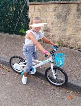 Bicicleta niña BTwin 14"