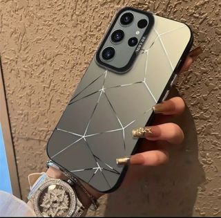 Funda para teléfono Samsung con estampado de mármo
