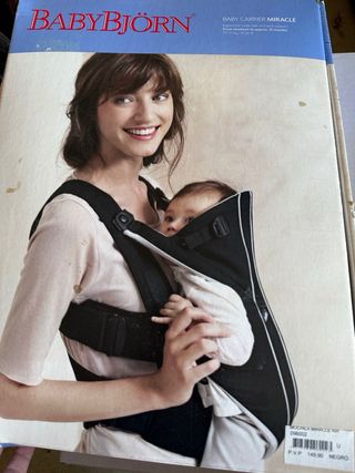 Mochila portabebés BabyBjorn Miracle