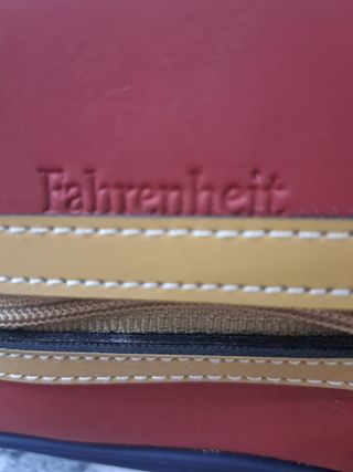 Pochette unisex blu e rossa