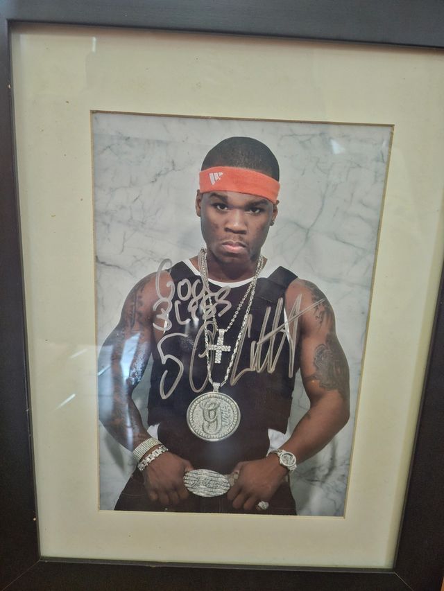 Foto autografata 50 Cent