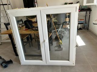 Ventana PVC Oscilobatiente blanca