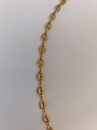 Cadena oro laminado estilo Gucci 
