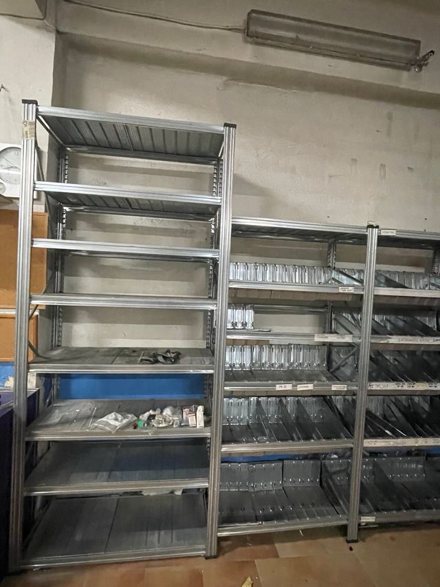 Estanterías Exmelux: 16 modulos inox