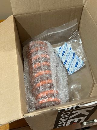 mola de Amortecedor MTB 151x65 400lbs - Laranja