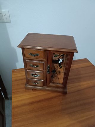 Joyero madera 4 cajones