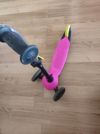 Patinete niña Decathlon rosa