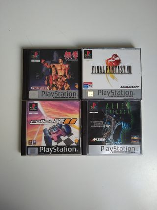 12 Juegos PS1 
