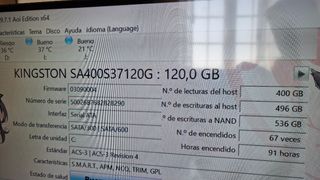 CPU Intel con  3 Discos Duros y tarjeta WiFi 