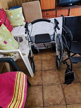 Andador de aluminio ligero
