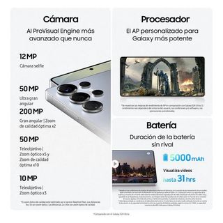 SAMSUNG Galaxy S25 Ultra 512Gb Titanio Gris