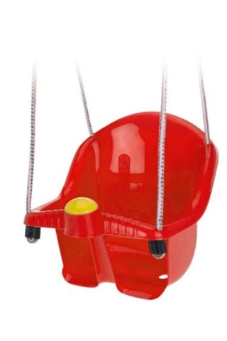 Columpio infantil rojo