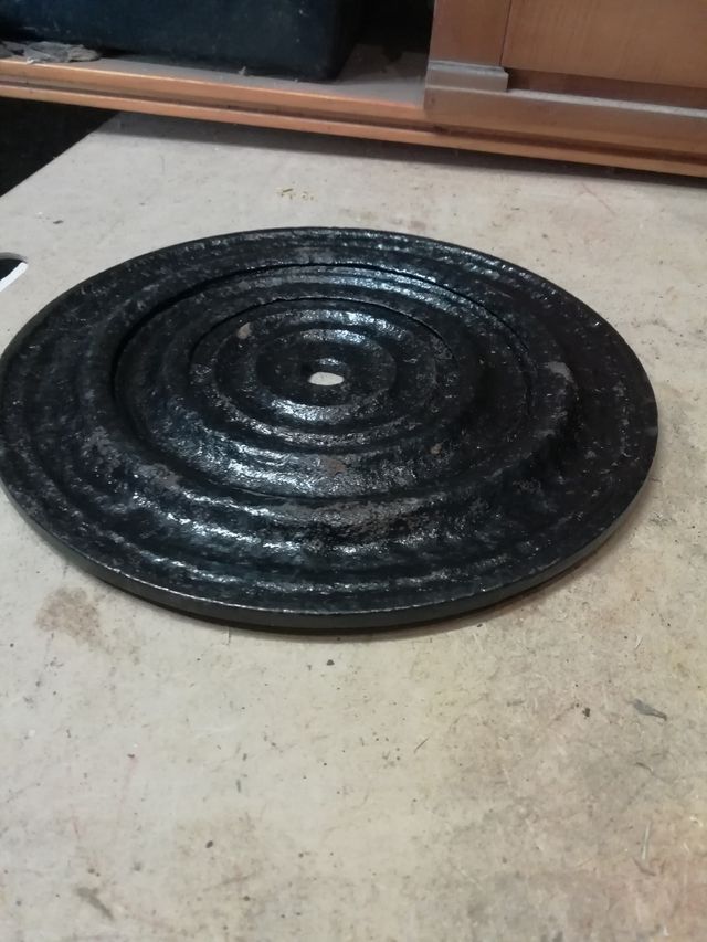 Arillos cocina hierro - 3 uds