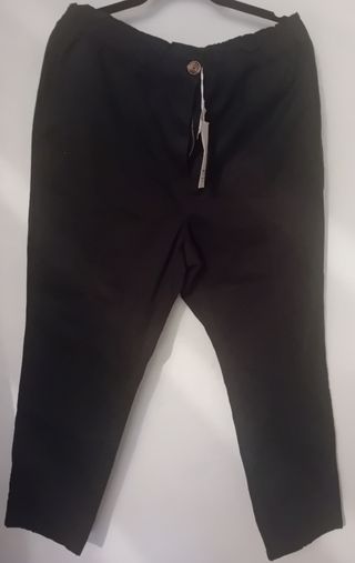 Pantalón Negro - Talla Grande