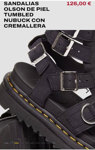 Sandalias Plataforma Dr. Martens