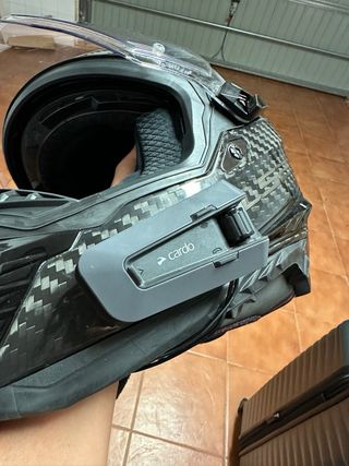 Casco LS2 Explorer Carbono + Cardo