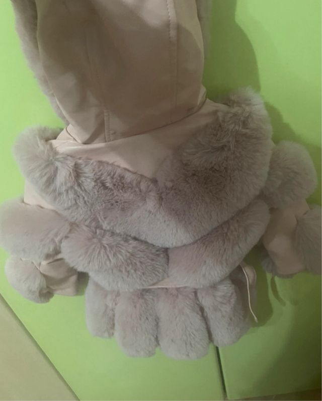 Piumino rosa bimba 12-18 mesi