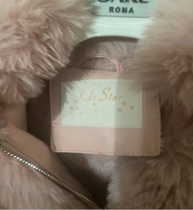 Piumino rosa bimba 12-18 mesi