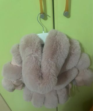 Piumino rosa bimba 12-18 mesi