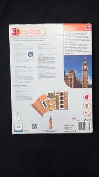 Torre Eiffel Puzzle 3D Playtive