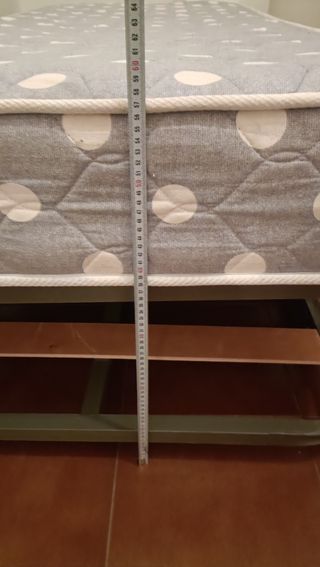 Cama nido: 1 colchón + 2 somieres